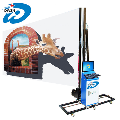 Indoor Outdoor Advertising Wall 3d Printer Wall Printing Machine High Resolution Inkjet Printer