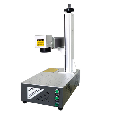 Laser Marking Mini 20w Desktop Fiber Laser Integrated Marking Engraving Machine For Metal