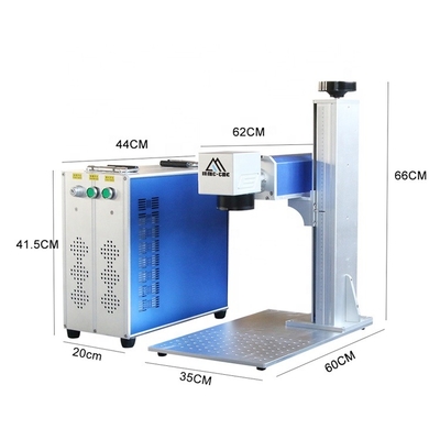 50w Mini Metal Ring Laser Engraving Automated Loading Locating Printer Raycus Fiber de maquina de marcado laser De Machine 50w for jewelry