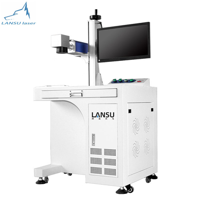 20W 30W 60W 100w Air Cooled Fiber Laser Marking Machine / Plastic Laser Marking Machine / 3D Engraving