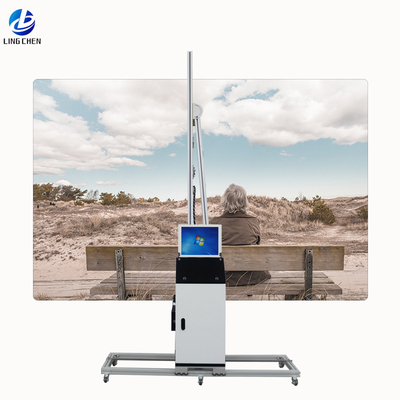 New 3d wall printer machine UV intelligent automatic wall painting machine indoor outdoor advertising hotels and