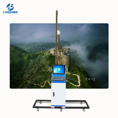 Indoor Outdoor UV Wall Machine 3D Stereo Effect Vertical Planar Inkjet Printing Tool Beautiful Picture Quality