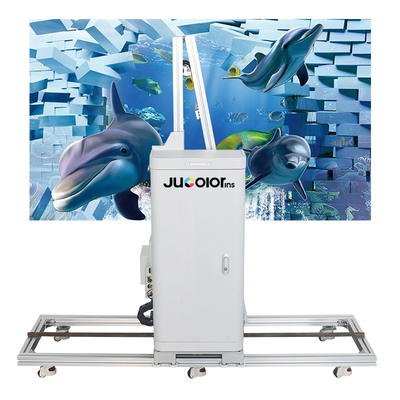 Garment Shops Jucolor Large Format 3D Embossed UV Wall Printer For Acrylic White Glass Brick Wall